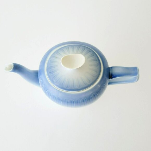 Vintage B&G Coffee Pot Ballerina Coastal Blue Ombre Bing & Grondahl Denmark - Picture 7 of 13